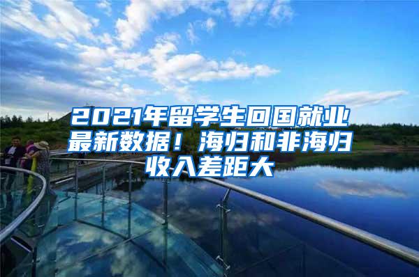 2021年留学生回国就业最新数据！海归和非海归收入差距大