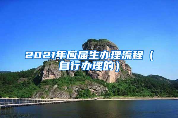 2021年应届生办理流程（自行办理的）