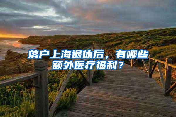 落户上海退休后，有哪些额外医疗福利？