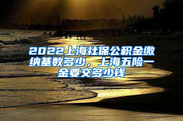 2022上海社保公积金缴纳基数多少，上海五险一金要交多少钱