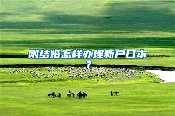 刚结婚怎样办理新户口本？