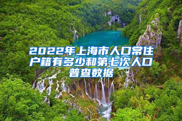 2022年上海市人口常住户籍有多少和第七次人口普查数据