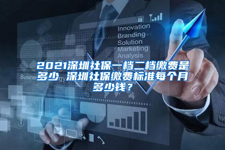 2021深圳社保一档二档缴费是多少 深圳社保缴费标准每个月多少钱？