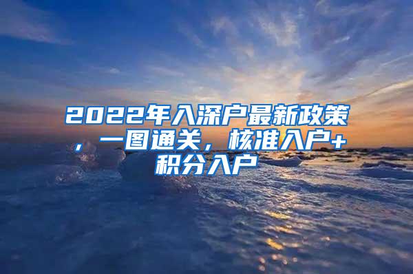 2022年入深户最新政策，一图通关，核准入户+积分入户