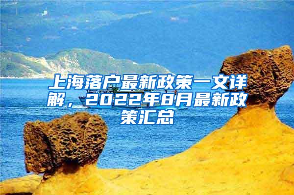 上海落户最新政策一文详解，2022年8月最新政策汇总