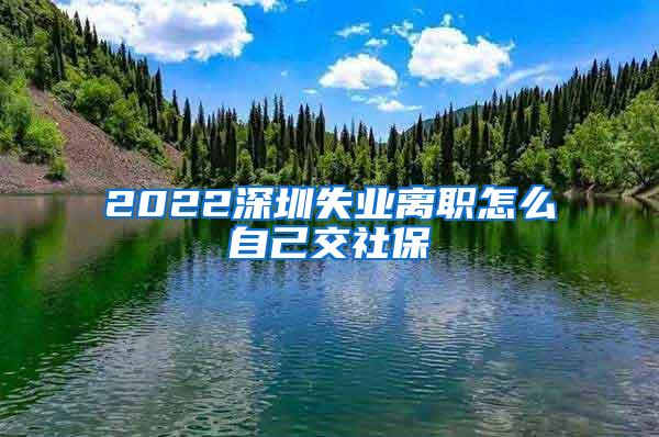 2022深圳失业离职怎么自己交社保