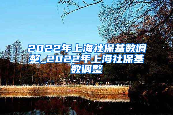 2022年上海社保基数调整_2022年上海社保基数调整