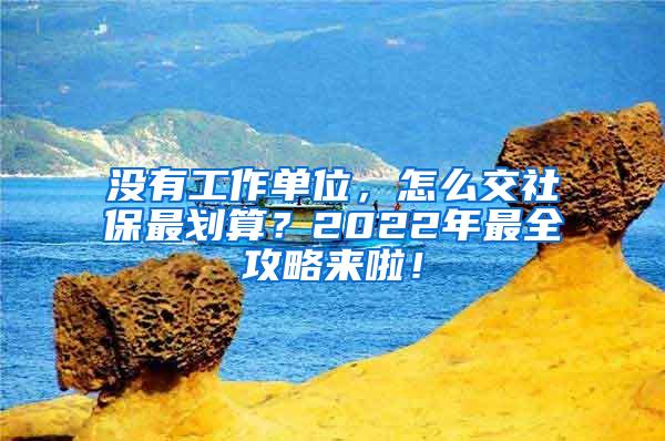 没有工作单位，怎么交社保最划算？2022年最全攻略来啦！