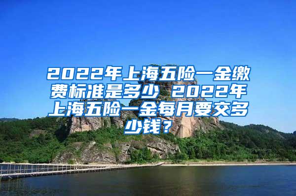 2022年上海五险一金缴费标准是多少 2022年上海五险一金每月要交多少钱？