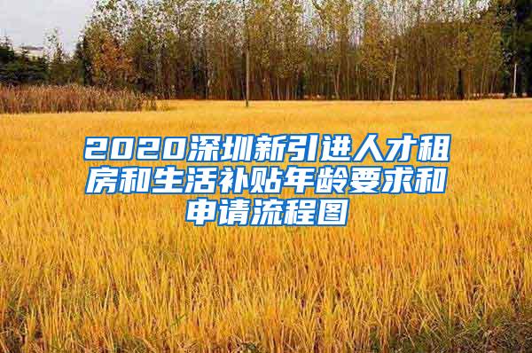 2020深圳新引进人才租房和生活补贴年龄要求和申请流程图