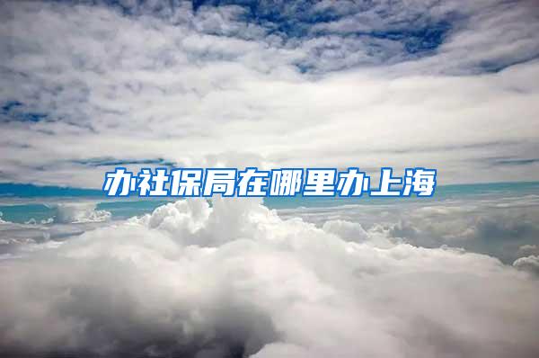 办社保局在哪里办上海