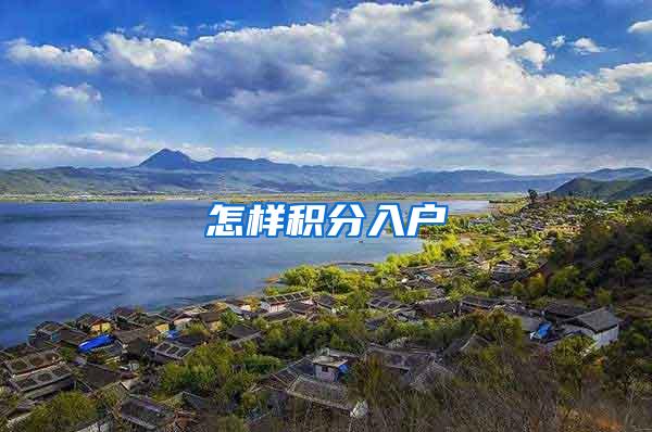 怎样积分入户