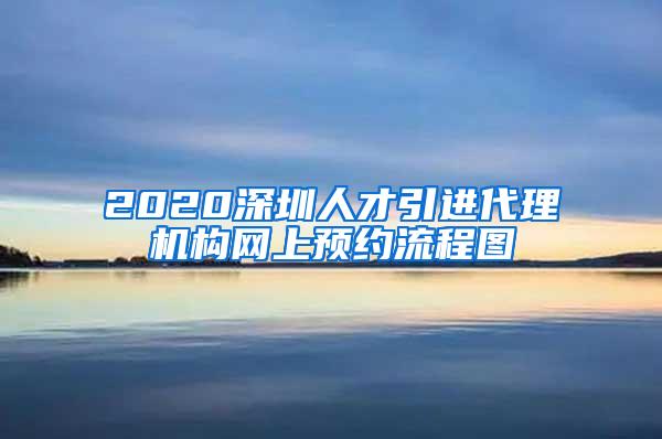 2020深圳人才引进代理机构网上预约流程图