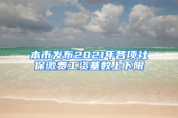 本市发布2021年各项社保缴费工资基数上下限