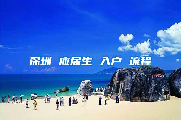 深圳 应届生 入户 流程