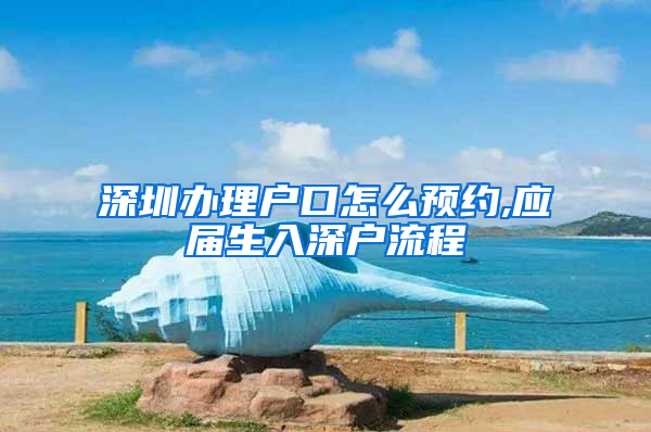 深圳办理户口怎么预约,应届生入深户流程