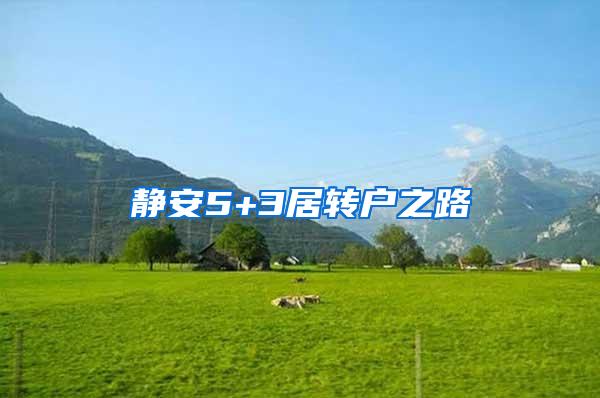 静安5+3居转户之路