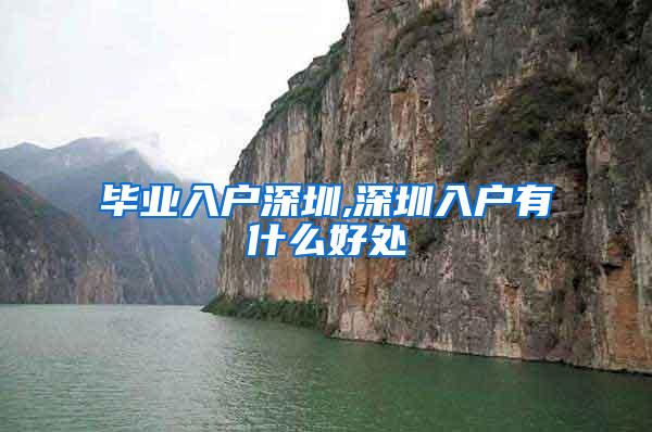 毕业入户深圳,深圳入户有什么好处