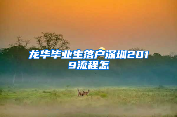 龙华毕业生落户深圳2019流程怎