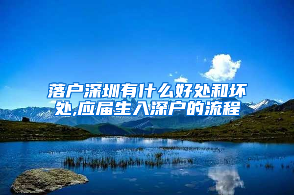 落户深圳有什么好处和坏处,应届生入深户的流程