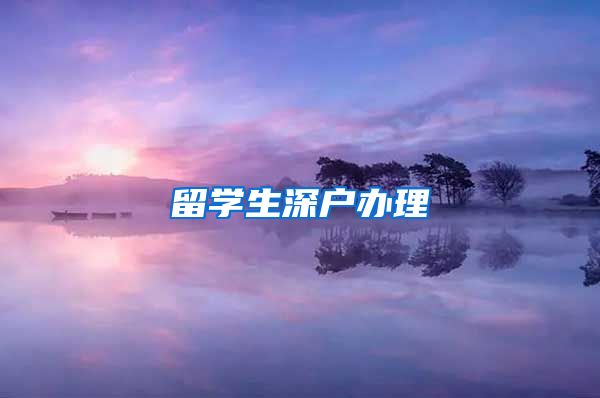 留学生深户办理