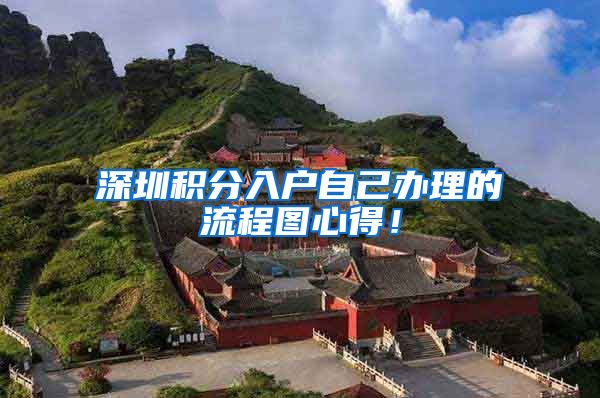 深圳积分入户自己办理的流程图心得！