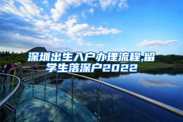 深圳出生入户办理流程,留学生落深户2022