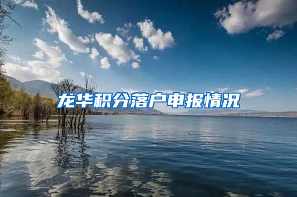 龙华积分落户申报情况