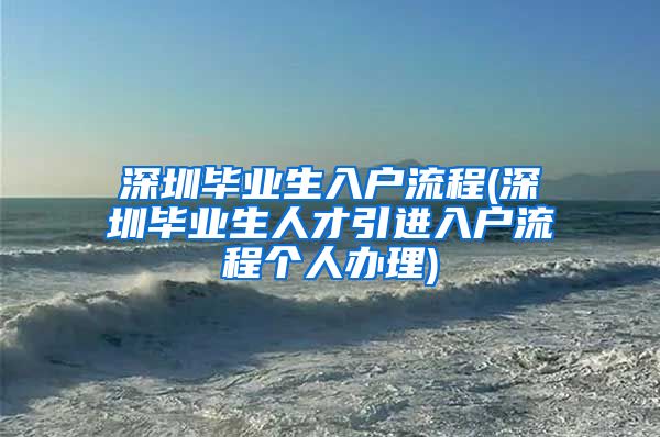 深圳毕业生入户流程(深圳毕业生人才引进入户流程个人办理)