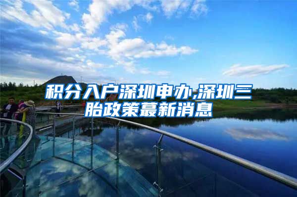 积分入户深圳申办,深圳三胎政策蕞新消息