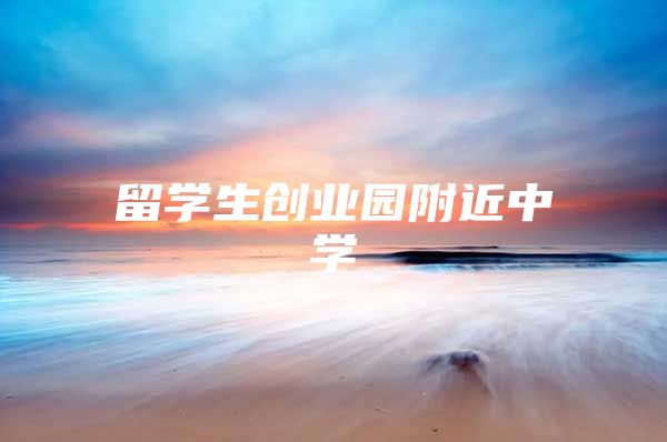留学生创业园附近中学
