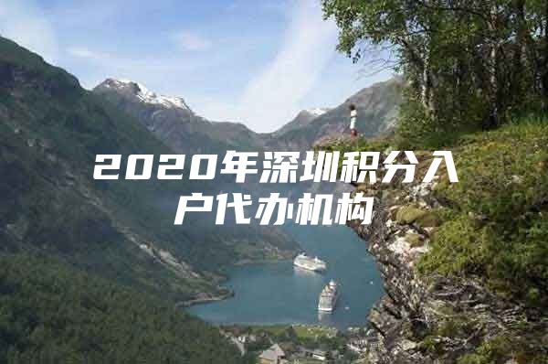 2020年深圳积分入户代办机构